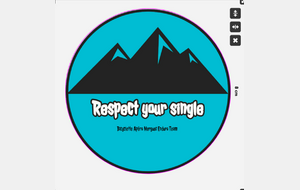 sticker RESPECT YOUR SINGLE